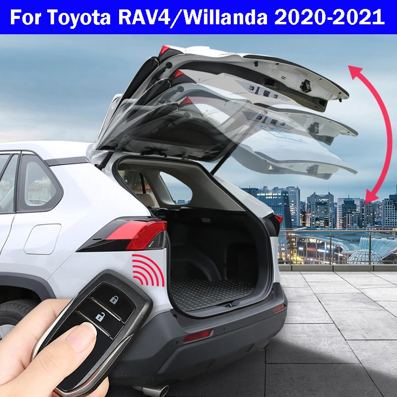 

Car Trunk Opening For Toyota RAV4/Willanda 2020-2021 Tail box Foot kick Sensor Intelligent Tail Gate Lift Electric Tailgate
