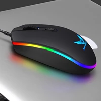 colorful wired game mouse for computer usb mouse 4 buttons 1000dpi mice desktop notebook gamer mause office internet