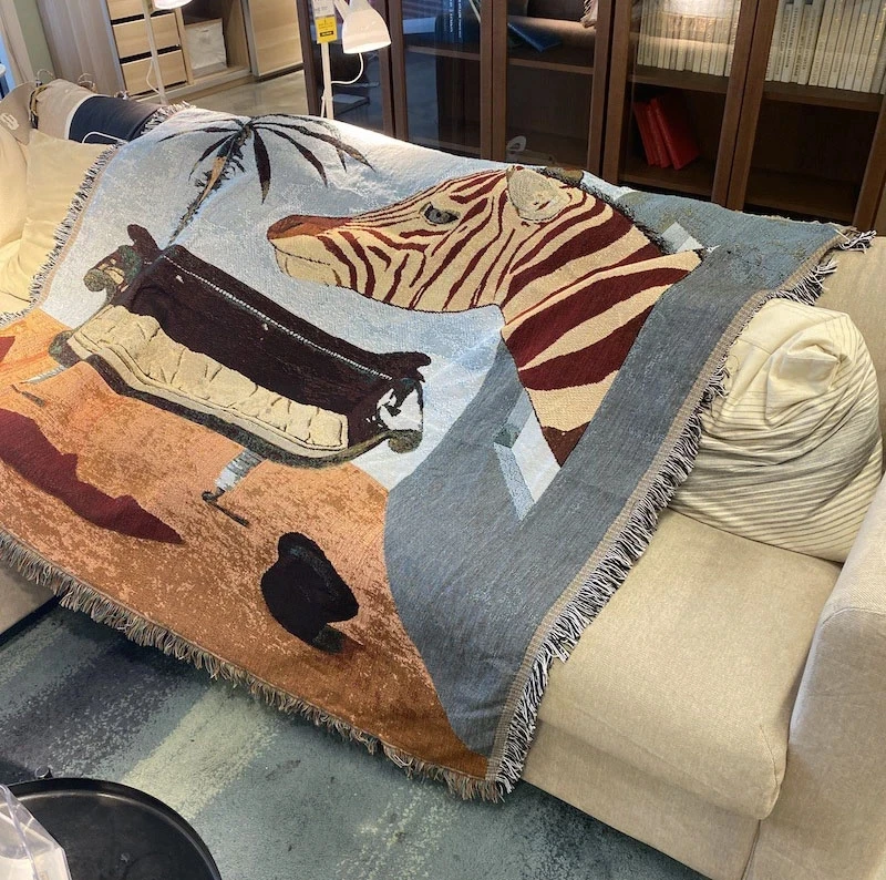 Студийное одеяло Aggcual XT121 с нордическим рисунком для скалолазания на открытом