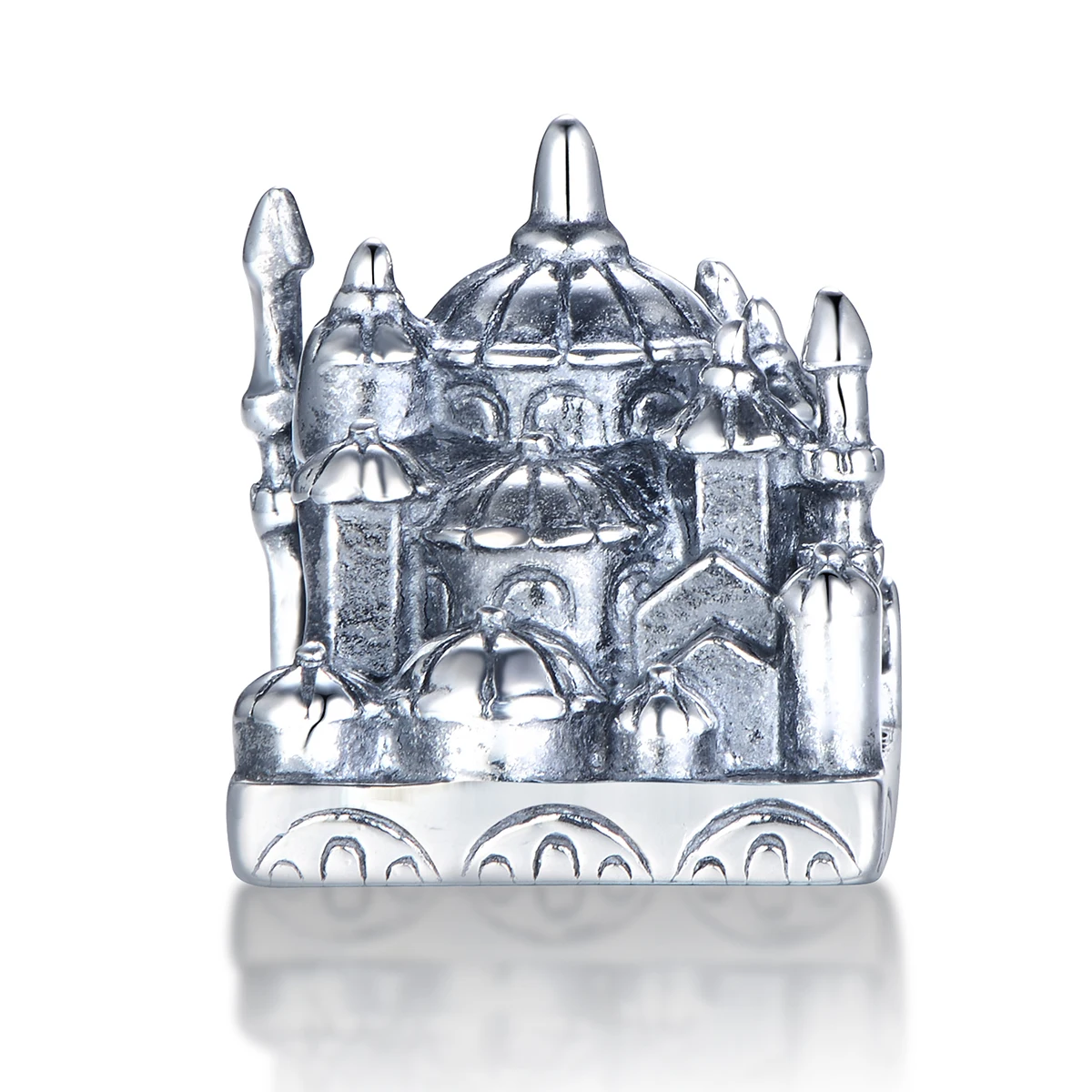 925 стерлингового серебра браслеты с подвесками и замка в винтажном стиле Софии