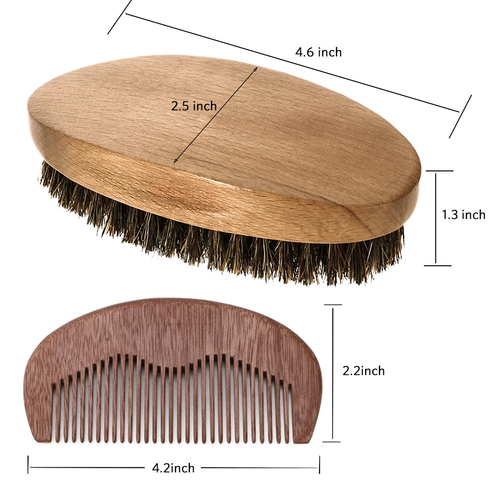 Мужская щетка для бритья расческа и массажа лица подарок мужчин | Красота