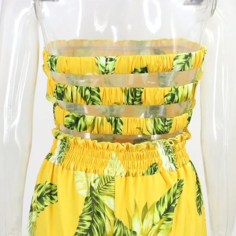 Женский пляжный костюм с открытыми плечами и открытой спиной Nattemaid Летний