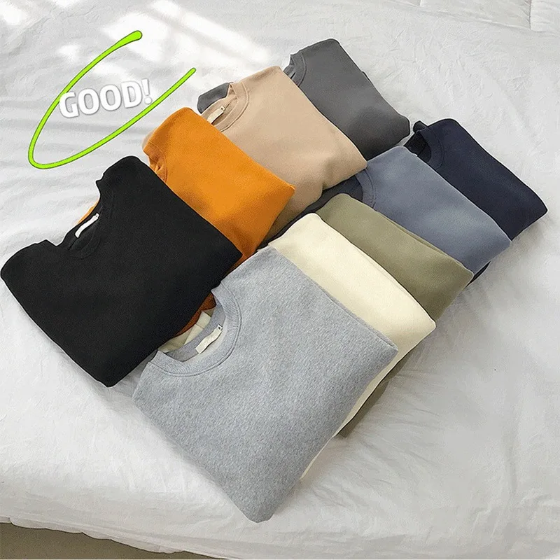 

NIBESSER 2021 Autumn Woman's Hoodies Oversize Female Loose Cotton Solid Thicken Warm Women Sweatshirts Lady Fashion New Hoodies