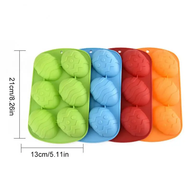 

Egg Shaped 3D Mold For Easter Cake Decorating Silicone Molds For Clay Chocolate Cookie Baking Accessorie Cake Tools Pan Ice Make