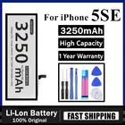 Аккумулятор для iPhone SE, 5SE, 2021 мАч, сменный аккумулятор большой емкости для Apple iPhone SE, 5SE1 +, инструменты
