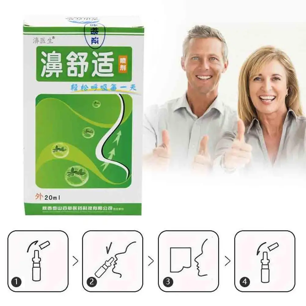 

Rhinitis Spray Chinese Traditional Medical Herb Spray Nasal Sprays Chronic Rhinitis Spray Nose Care Rhinitis Care Treatment
