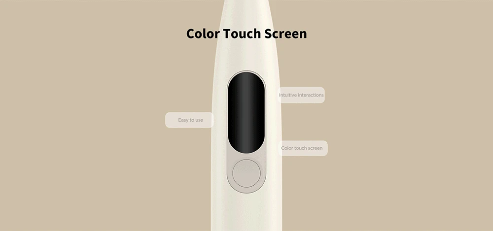 Oclean X Smart sonic электрическая зубная щетка с сенсорным экраном для взрослых Водонепроницаемая USB перезаряжаемая ультразвуковая зубная щетка управление приложением