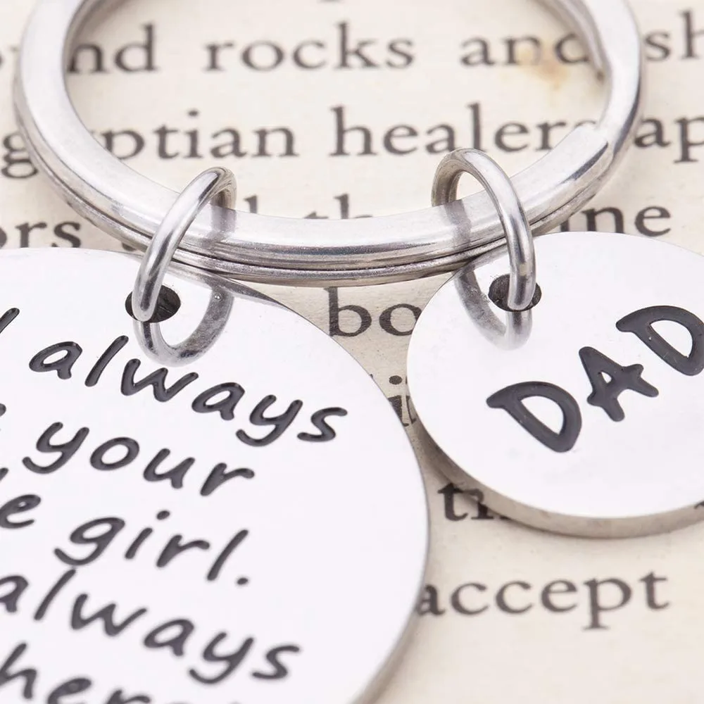 Подарок на день отца брелок для папы вы всегда будете моим героем подарок