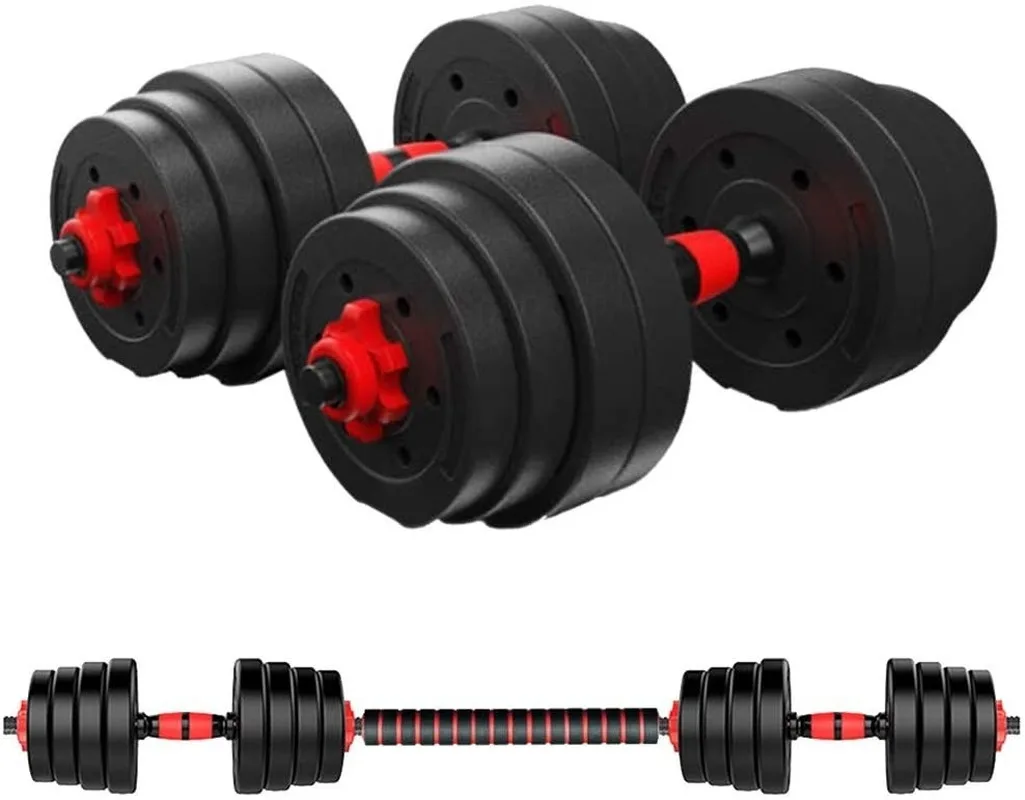 1 Pair Adjustable Weights Dumbbells Set Fitness Dumbbells Set for Men and Women