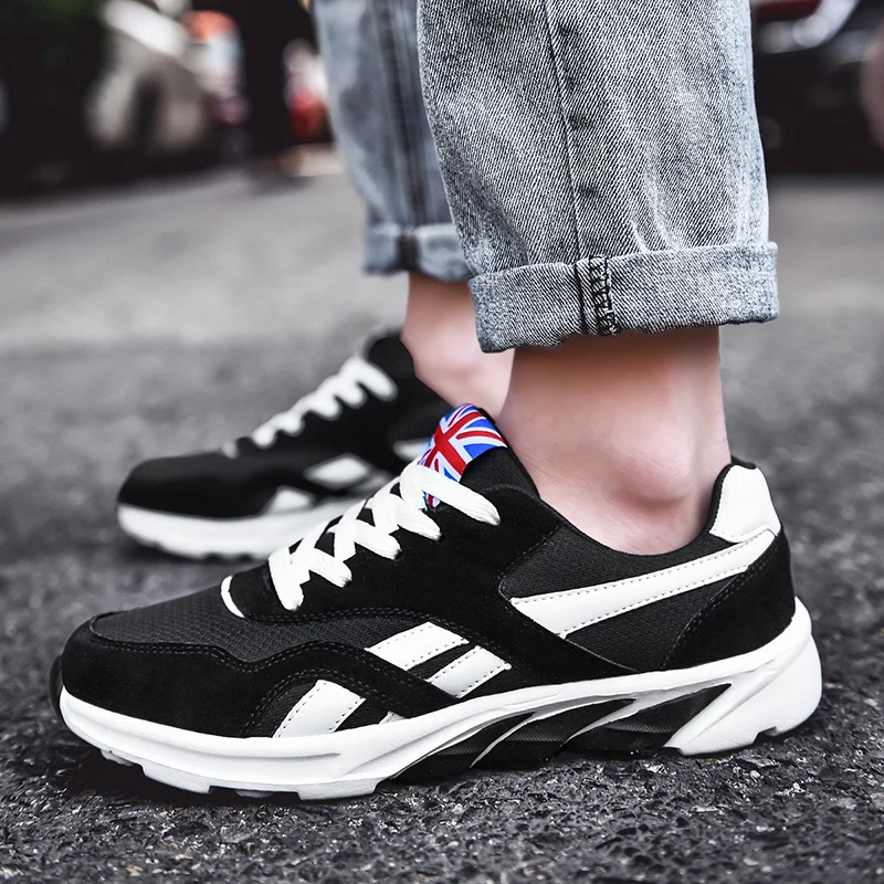 

Fashion Blade Sneakers Men Running Sport Shoes Men Big Size Designer Tennis Shoes Lightweight Breathable Walkiking Sneakers 2021