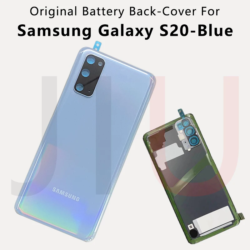 Оригинальный аккумулятор задняя крышка для Samsung Galaxy S20 + ультра стеклянная 5G новый