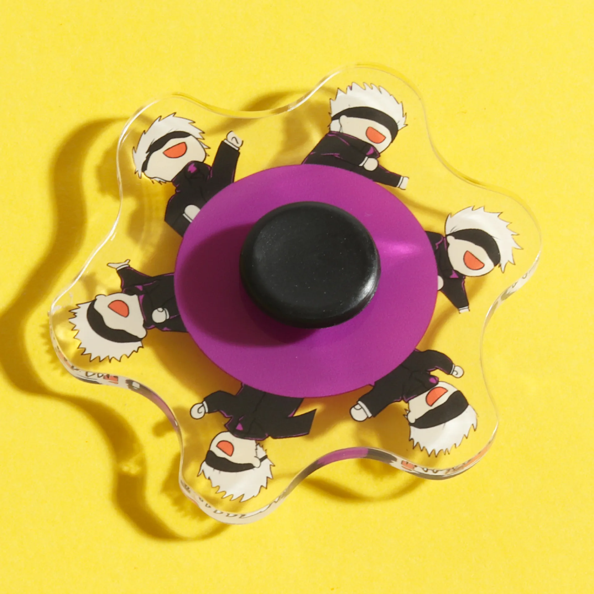 Animated Fidget Spinner Toys Fun Cool Dynamical Anti Stress Changes Rotating Finger Tip Spinning Cartton Toy Games for Kids | Игрушки и