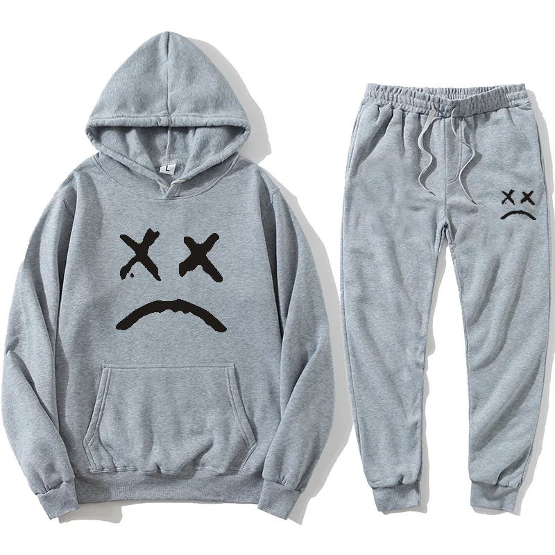 

Lil Peep Hoodie Men Women Lil.peep Cry Hoddie Hoodie and Pants Set Drop Shipping