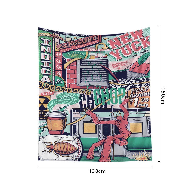 color11 Настенный гобелен с 3D принтом для дома, плед, коврик для йоги, ковер, домашний декор, настенная ткань, мандала, хиппи, украшение - Цвет: color11