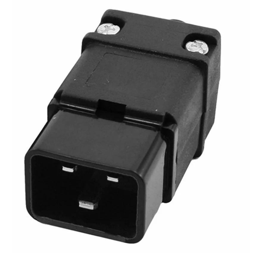 Новый 16A 250В Стандартный IEC320 C20 AC Электрический Кабель питания Шнур Разъем съемный