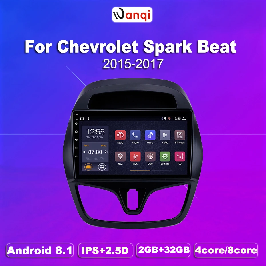 2 Гб ОЗУ 32 ПЗУ android 8 1 автомобильный DVD GPS навигатор плеер стерео для CHEVROLET 2015 2016 2017