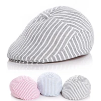 baby hats cute children stripe classic style fashion cap toddler spring summer berets peaked baseball caps for child girls boys