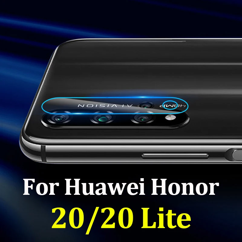 Объектив камеры из закаленного стекла для huawei honor 20 lite armor huawey honer защитный дисплей