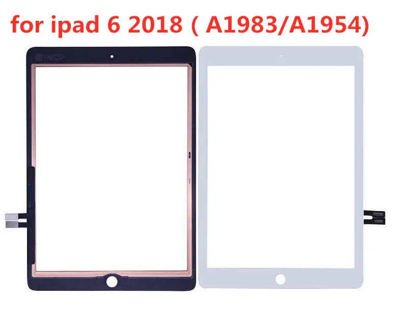 Для iPad 6 2018 A1893 A1954 100% Оригинальный сенсорный экран дигитайзер Сменное Переднее