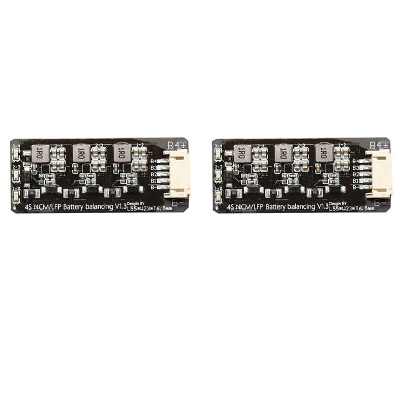 

2X 4S Li-Ion Lipo Lifepo4 LFP Battery Active Equalizer Balancer BMS 1.2A Balance Energy Transfer Board
