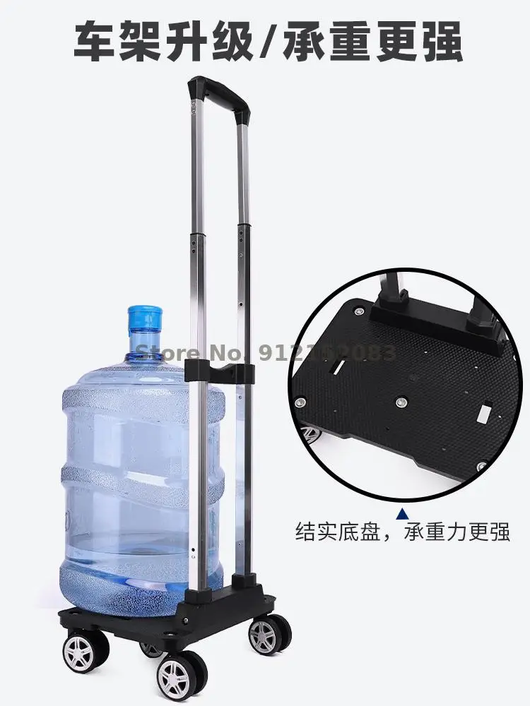 Портативная складная корзина для покупок из алюминиевого сплава | Дом и сад