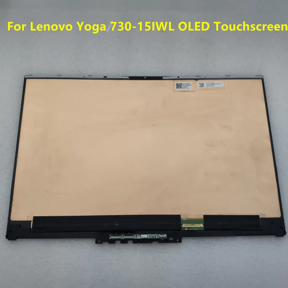 

15.6"Inch WQHD LCD Display Touch Screen Digitizer Assembly ATNA56WR05-0 5D10U65221 For Lenovo Yoga 730 15IWL OLED Screen