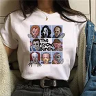 Camiseta женский рубашка Джокера Майкла Майерса Джейсон Хэллоуин Для женщин футболка Топ Ouija футболка с рисунком, в винтажном стиле