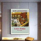 Эдвард Хоппер, плакат 1963, домашний минимализм, украшение для спальни, Картина на холсте, Современный домашний декор, плакаты, настенное искусство, уникальный подарок