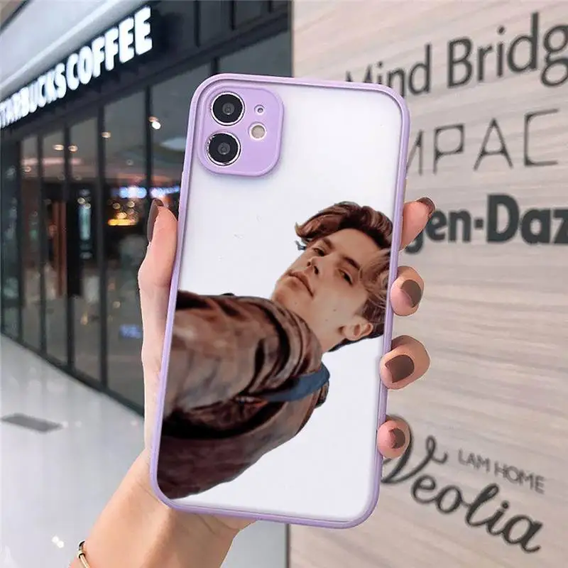 

Riverdale South Phone Case Matte Transparent for iPhone 7 8 11 12 s mini pro X XS XR MAX Plus cover funda