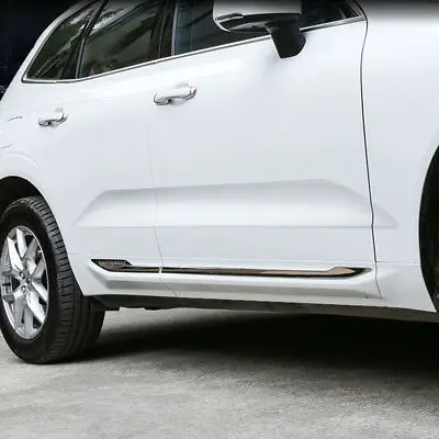 

ABS Chrome Side Door Body Molding Cover Trim 4pcs For Volvo XC60 2018 - 2019
