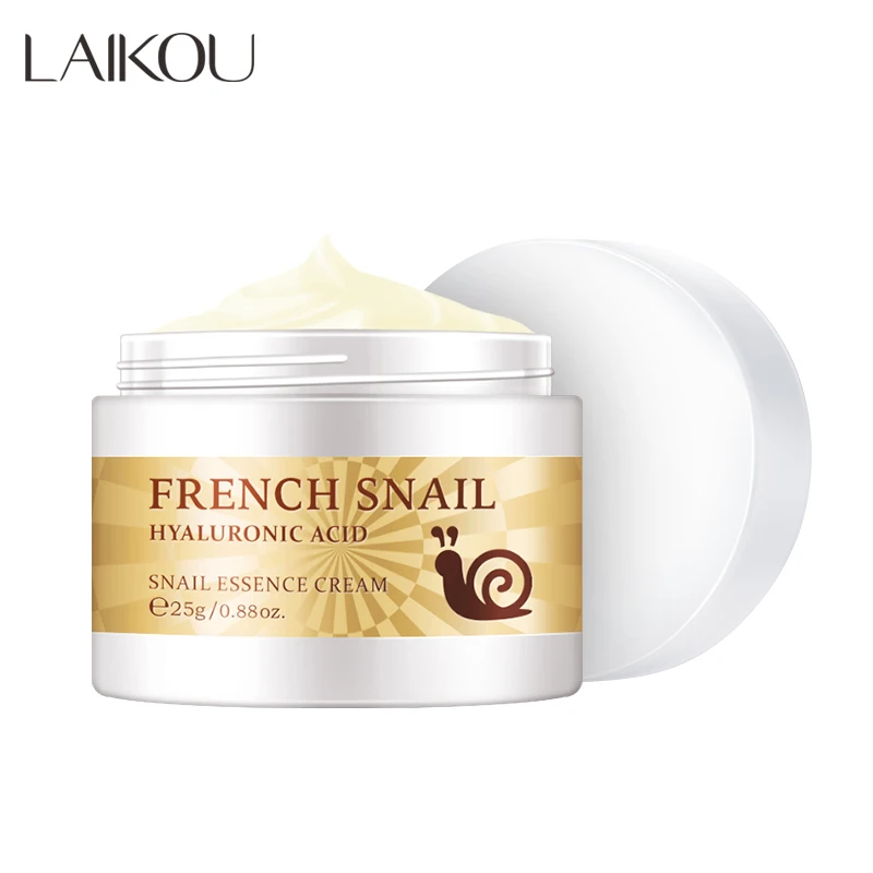 

Snail Face Cream Collagen Anti-Wrinkle Anti-Aging Whitening Hyaluronic Acid Moisturizing Lifting Firming Nourishing Skin Care