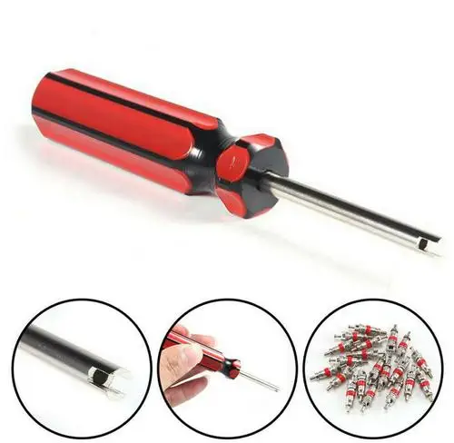 

20 шт сердцевина клапана шины с инструмент для удаления автомобилей велосипедов шина мотоцикла клапан сердцевина клапана шины отвертка и ши...