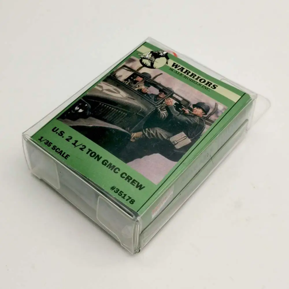 

Warriors 1/35 WWII U.S 2 1/2 Ton GMC Crew - Resin Model (3 Figures/Set) Box Packing