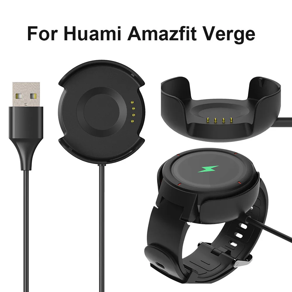 Умные часы CARPRIE сменные USB зарядные устройства зарядный док кабель для Huami Amazfit Verge