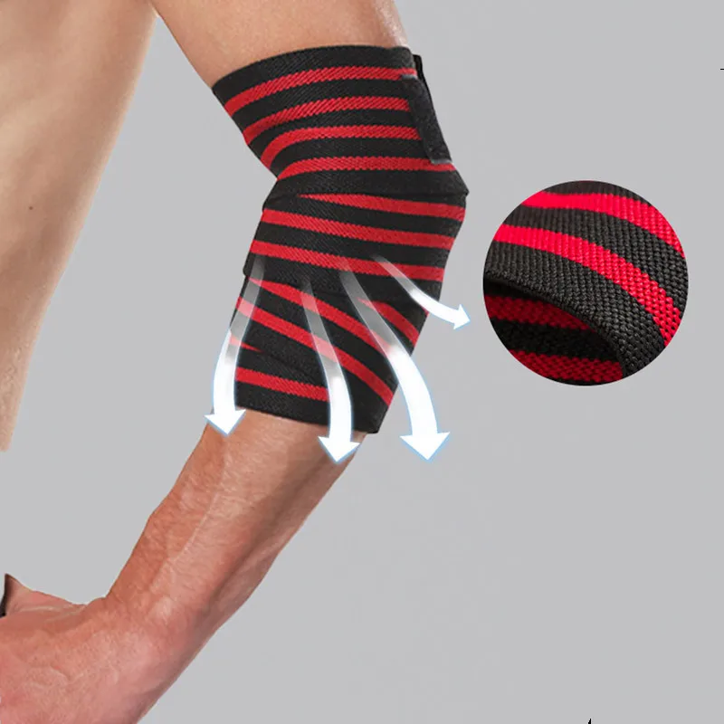 

Bandage Elbow Protection Exercise Winding Lengthening Elbow Protection Weight Lifting Barbell To Assist Fitness Elbow Protection