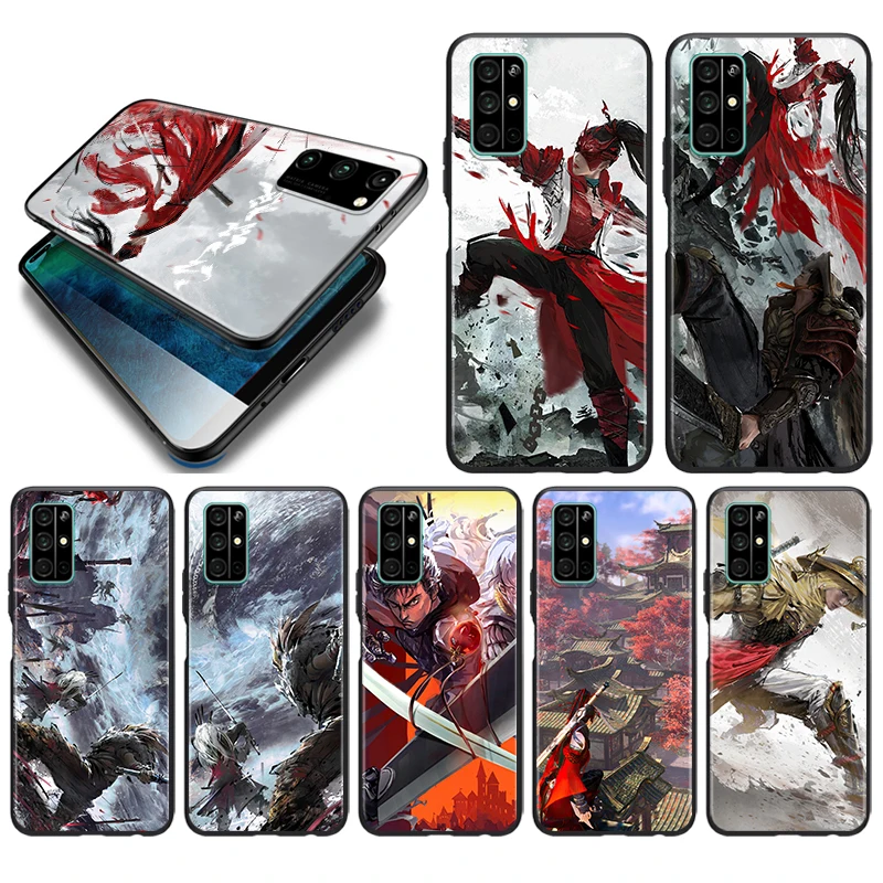 

HOT NarakaBladepoint Silicone Cover For Huawei Honor 10i 10 9C 9A RU 9X 9N 9S 9 Pro Lite Play 3E V9 Black Phone Case