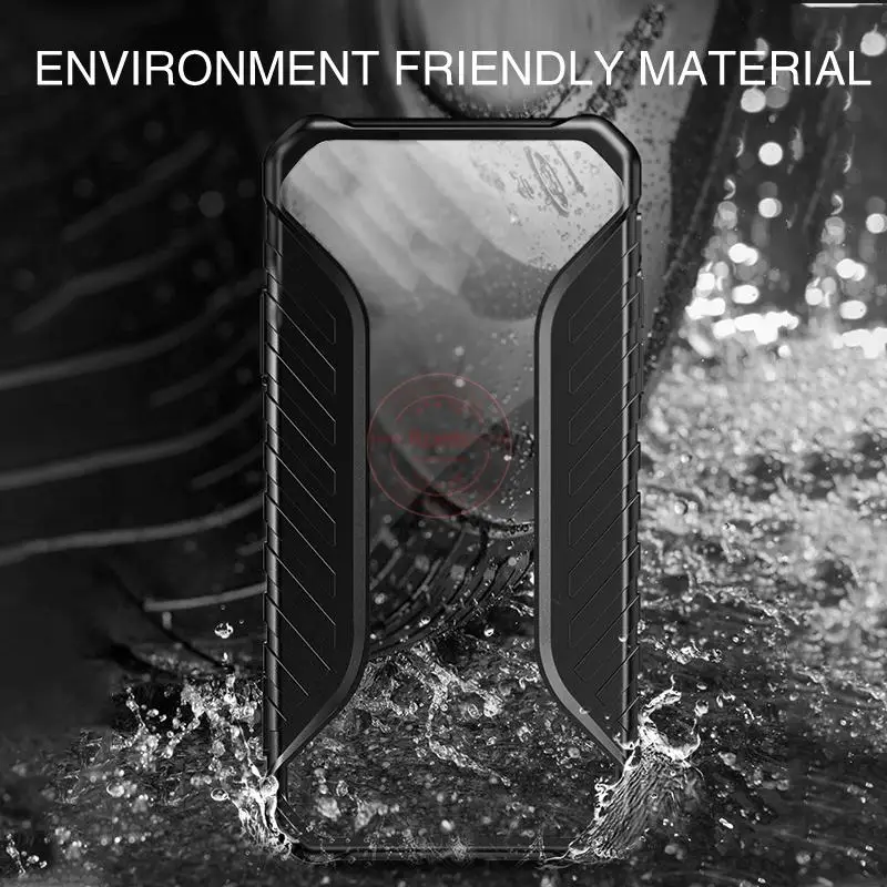

Rzants For OPPO Realme 3 Pro Realme X Hard Case [Snow Tire]Transparent Silica Gel Matte ShockProof Slim Thin Cover Phone Casing