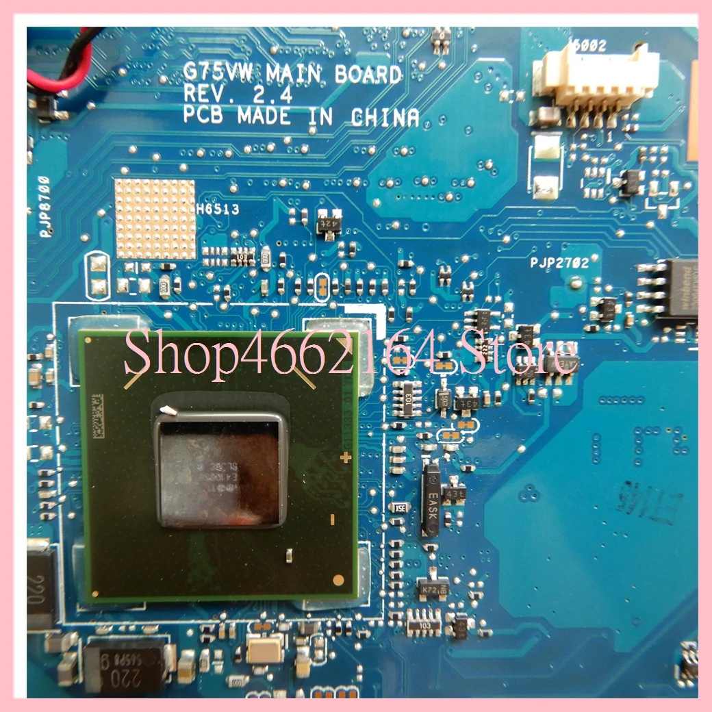 G75VW материнская плата REV2.4 для ASUS 2D интерфейс ноутбука G75V HM65 DDR3 Материнская Тест ОК