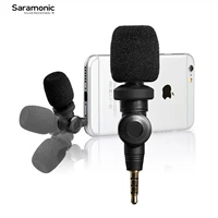 saramonic smartmic plugplay omnidirectional ultra compact microphone for improved sound quality for ios android tablet laptop