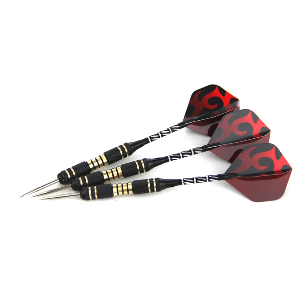 12 шт. Профессиональные прямые Дротика медный дротик дротика с Алюминий полюс и