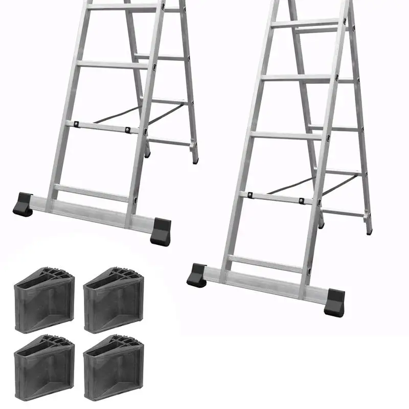 4Pcs Folding Ladder Feet Covers Wear Resistant Non-slip Pads Leg for Construction Site | Мебель