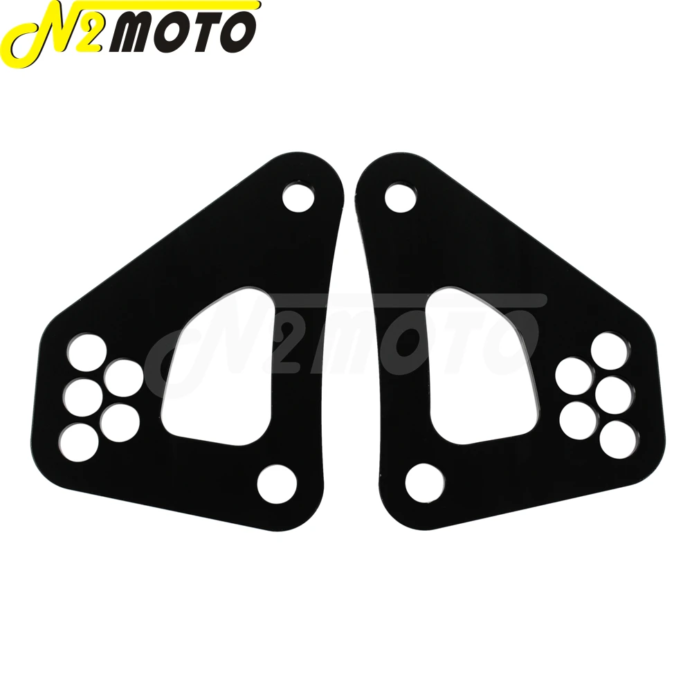 Черный Алюминий мотоцикл Регулируемая глубина комплект для Suzuki GSX R600 R750 R1000 2009 2018