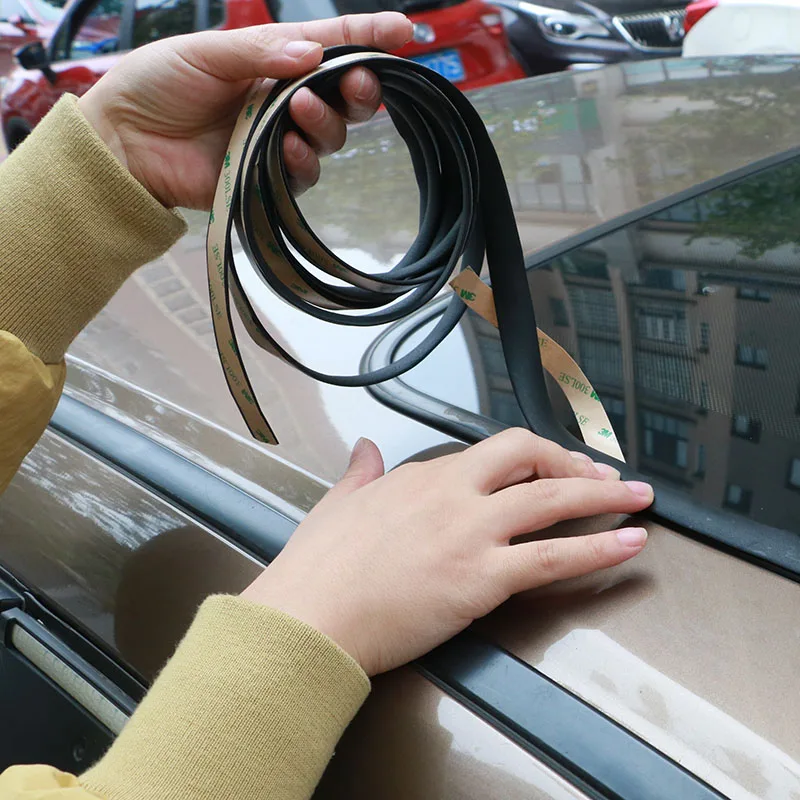 

3Meter Car Window Sealant Rubber Sunroof Triangular Window Sealed Strips Seal Trim For Infiniti Audi BMW Mercedes-Benz