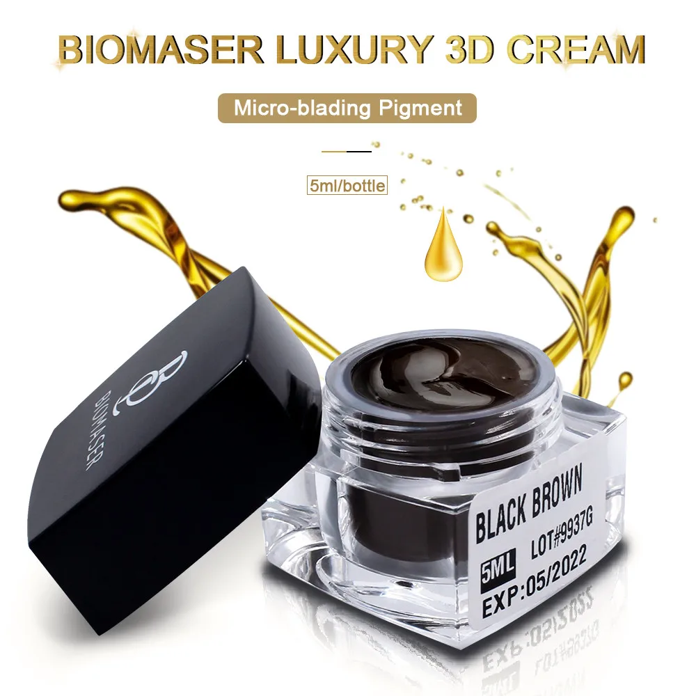 Микроблейдинг Biomaser пигмент для бровей губ чернила татуировки краска