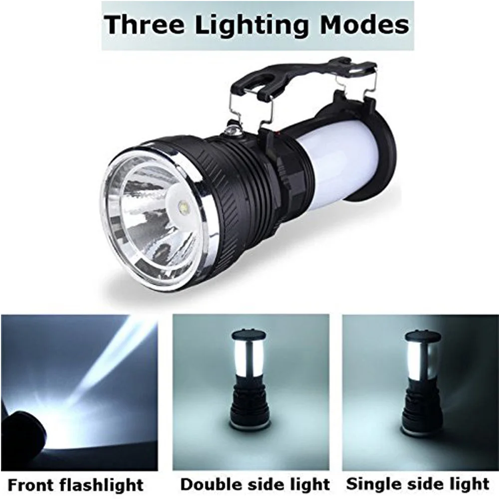 

Spot new outdoor solar camping lights tent lights multi-function camping flashlight emergency lights
