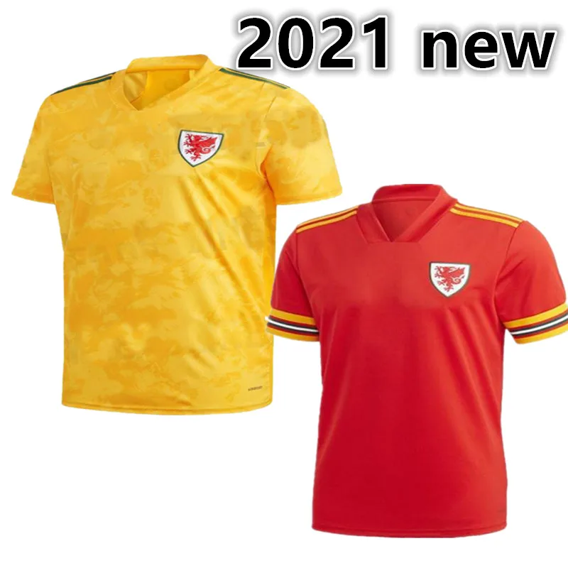 

RAMSEY ROBERTS new men shirt 2020- 21 WalesES shirt ALLEN JAMES BALE VOKES WILLIAMS WILLIAMS DAVIES 20 21 shirt Top Quality