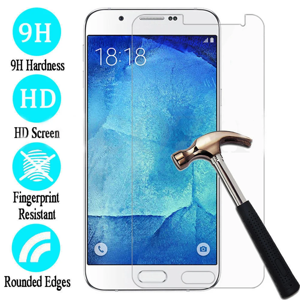 Закаленное защитное стекло 9H 2.5D Arc для Samsung J2/J3/J5/J7 | Мобильные телефоны и