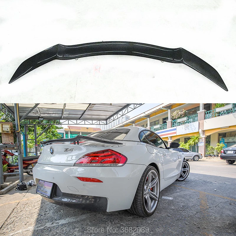 Задний спойлер для багажника из натурального углеродного волокна крылья BMW E89 Z4 18i