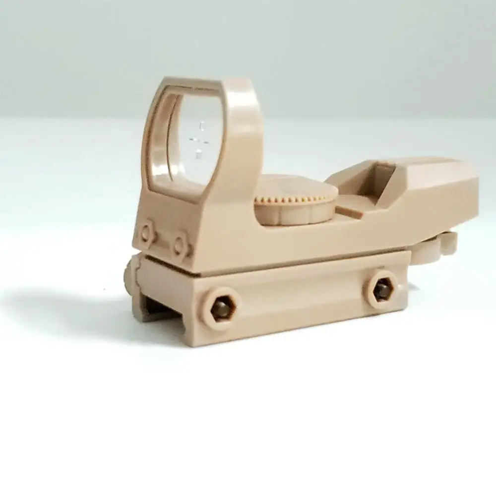 Горячее предложение 20 мм рельсы 4 решетки охотничий прицел охотничий оптический голографический красный точечный Прицельный отражающий прицел Водные Аксессуары для охоты