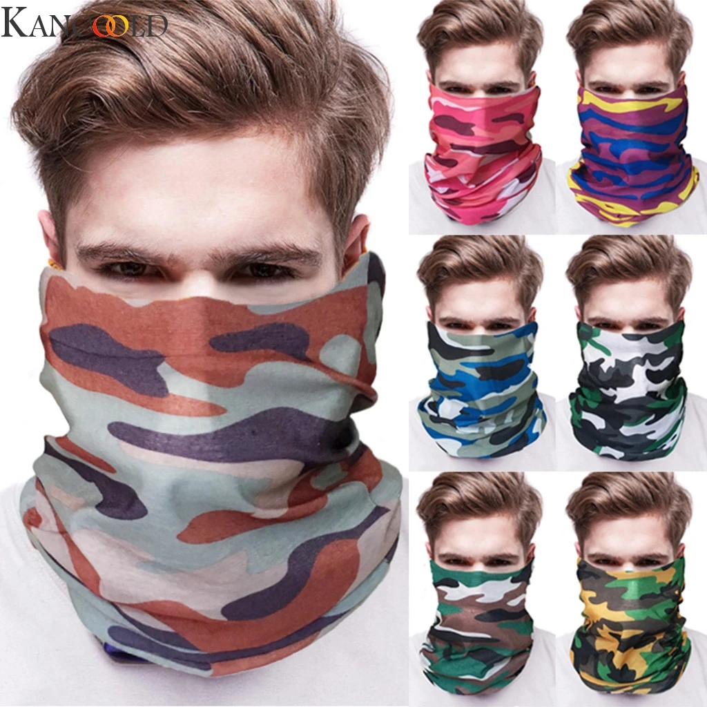 3D велосипедная Бандана Маска для лица новый Камуфляжный шарф бега камуфляжная